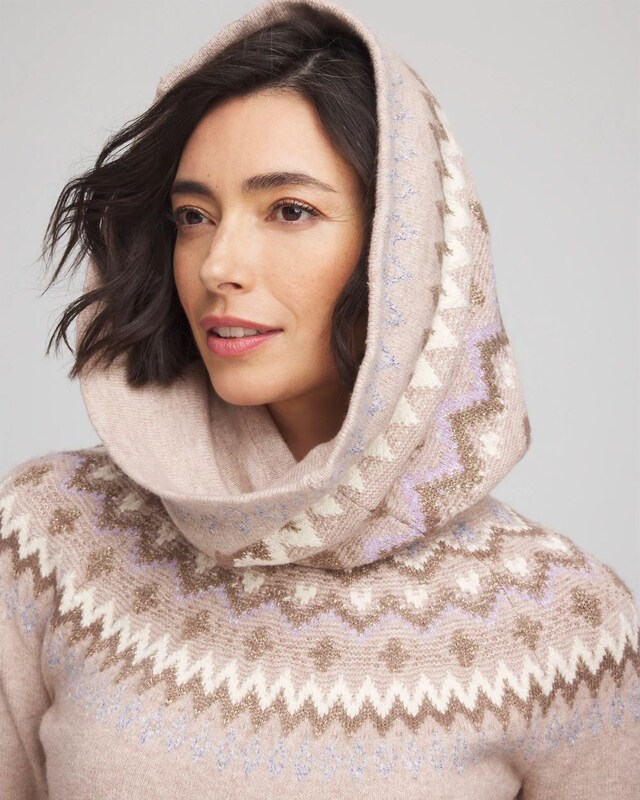 Fair Isle Reversible Snood - image 4